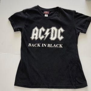 AC/DC Back in Black t-shirt- medium- 1762